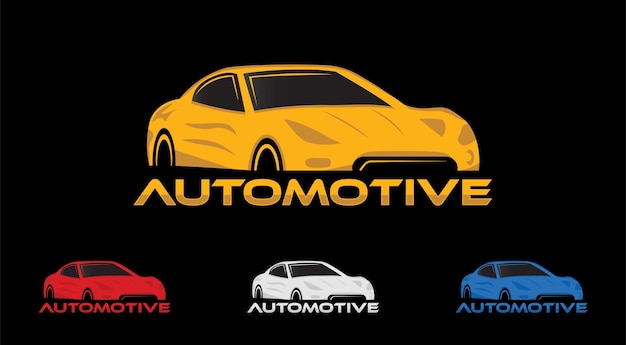 Automotive Car icon logo images vector service motor mechanic speed fast front sports