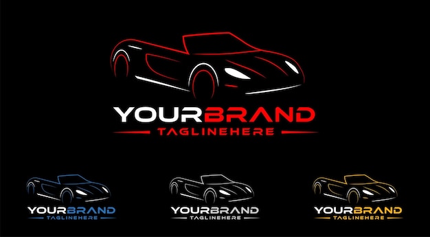 自動車のアイコンのロゴ画像ベクトルサービスモーターメカニックスピードファストフロントスポーツ