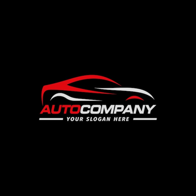 automotive car logo template vector illustration