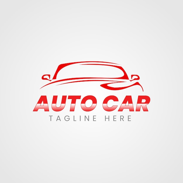 Automotive car logo template