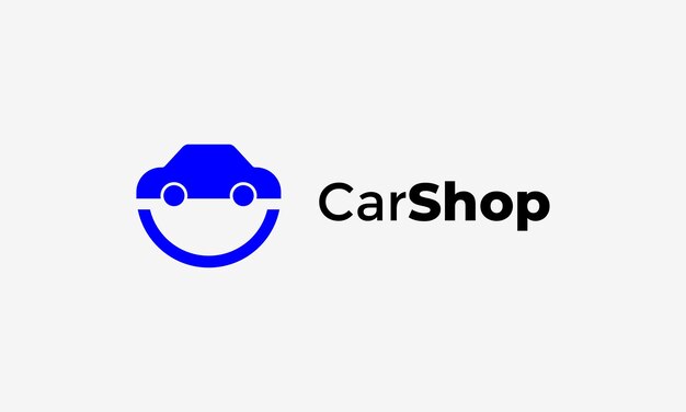 Логотип автомобильного магазина