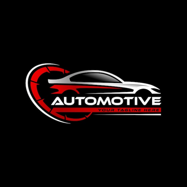 Modello di logo di vettore automobilistico automobilistico