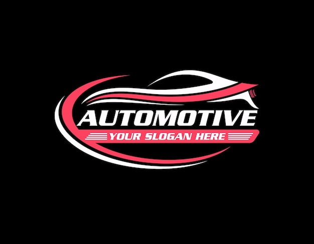 Vettore modello di logo di vettore automobilistico automobilistico