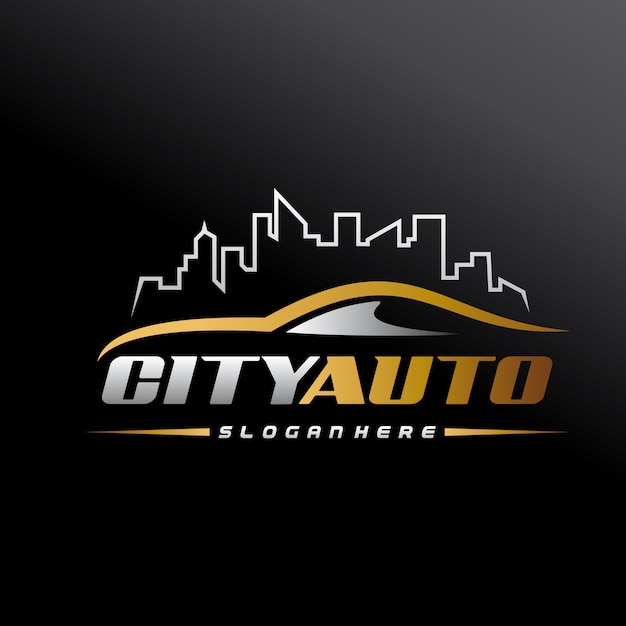 Vector automotive, city car, car service, car showroom, car repair and speed automotive logo