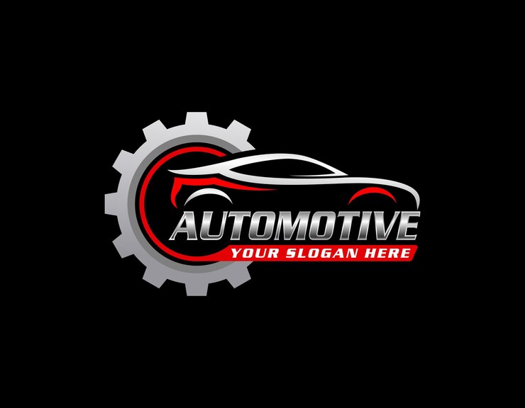 Automotive city car car service car showroom car repair and speed automotive logo