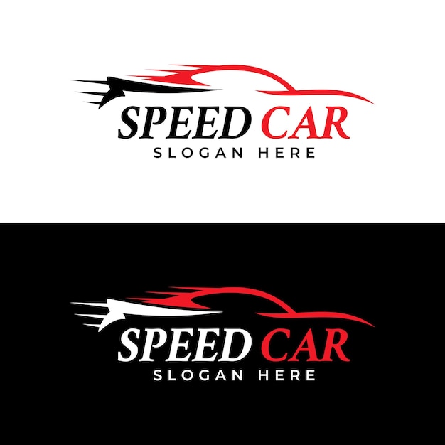 Automotive and fast car logo vector