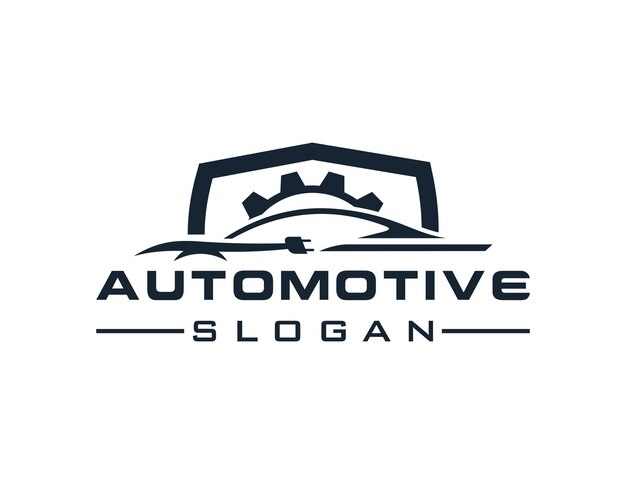 Vector automotive logo ontwerp