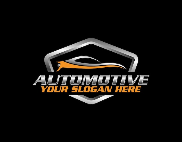 Automotive-logo perfect logo voor de auto-industrie