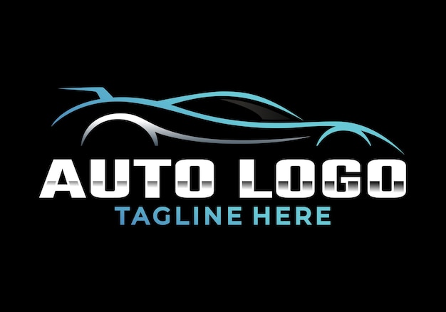 Automotive speed car logo