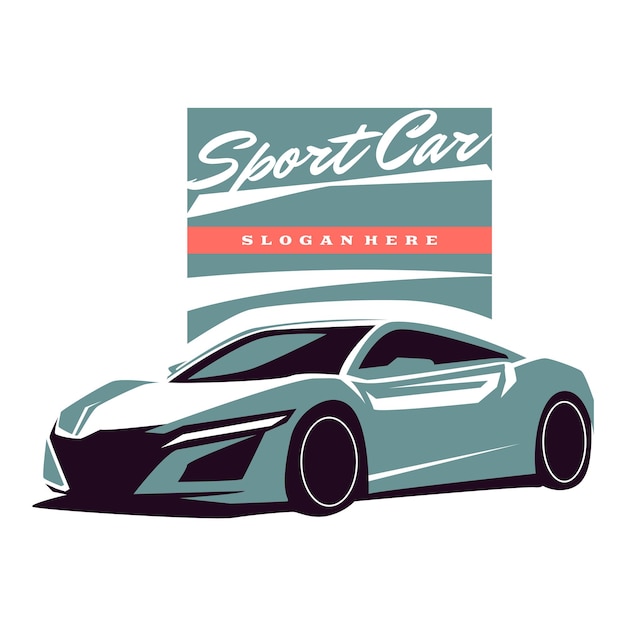 Vector automotive sport auto illustratie