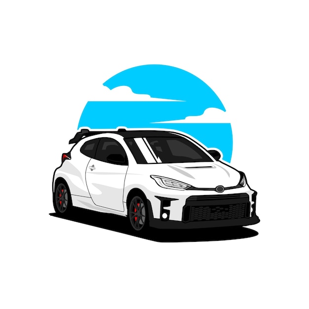 automotive sports car vector illustration