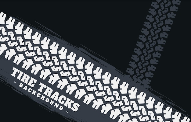 Automotive vehicle tire mark background