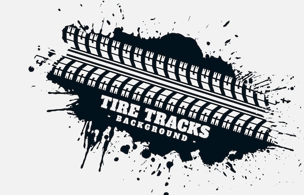 automotive vehicle tire mark background