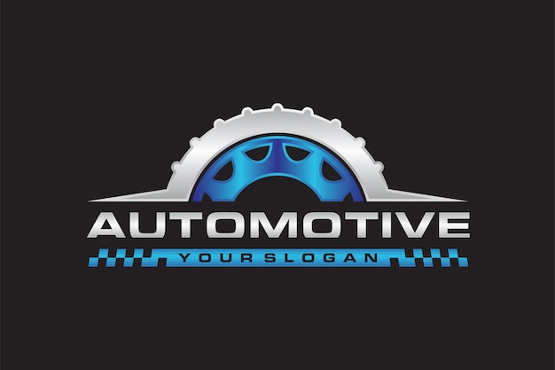 automotive wheel fast emblem logo