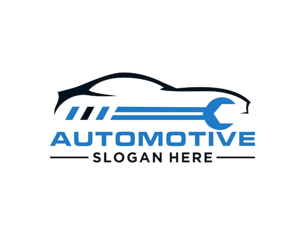 AutomotiveLogo Design создан с помощью приложения Corel Draw 2018 с белым фоном.