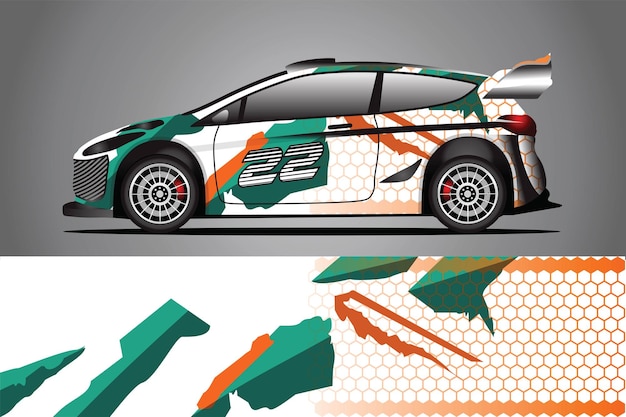 Vector autoprint wrap design