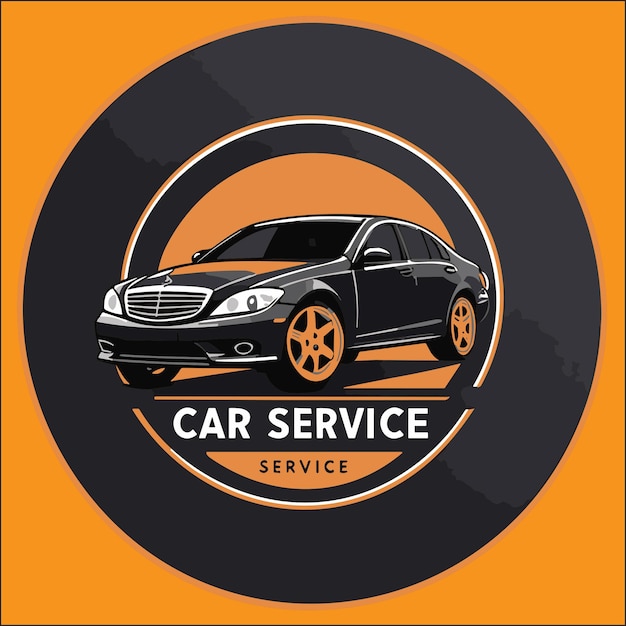 Vector autoservice-logo auto-auto-logo