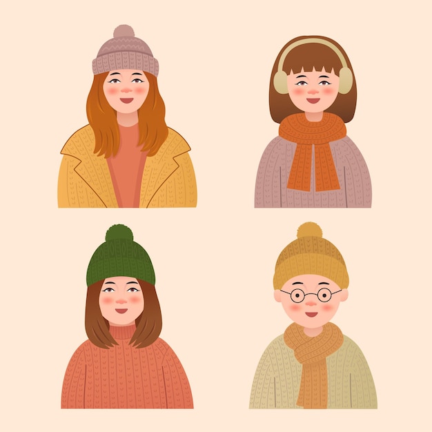 autumn avatar illustration