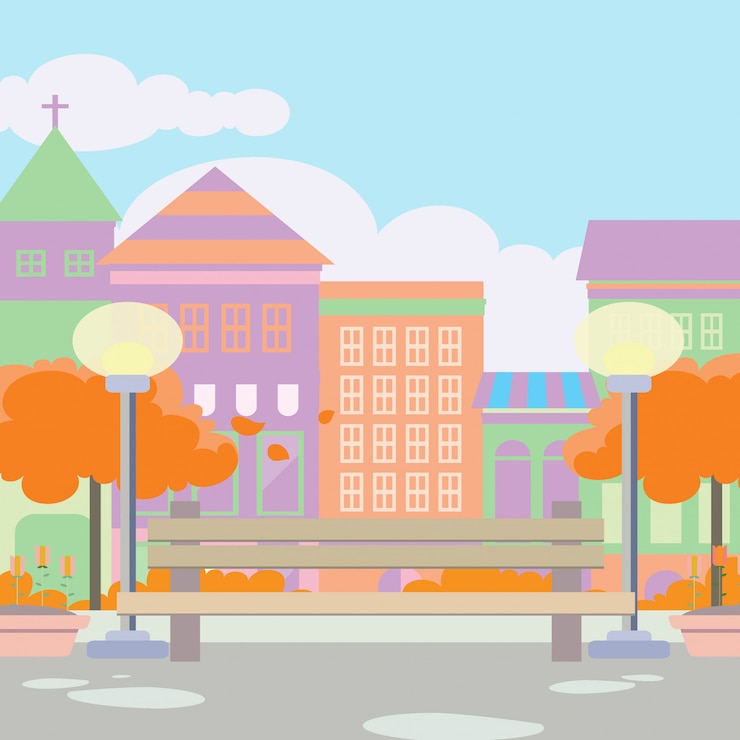 Vector 가 배경 디자인