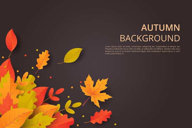 Autumn Background Vector