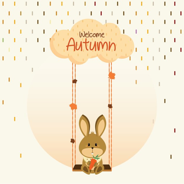 Autumn Bunny op Swinging