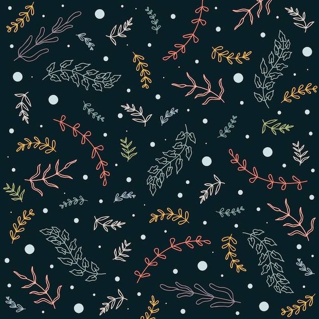 Autumn Floral Background