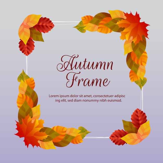 Cornice e decorazione autunnale