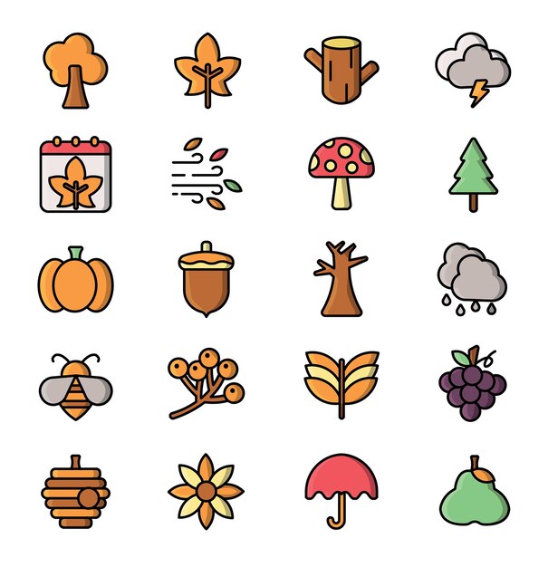 Autumn Icon Set