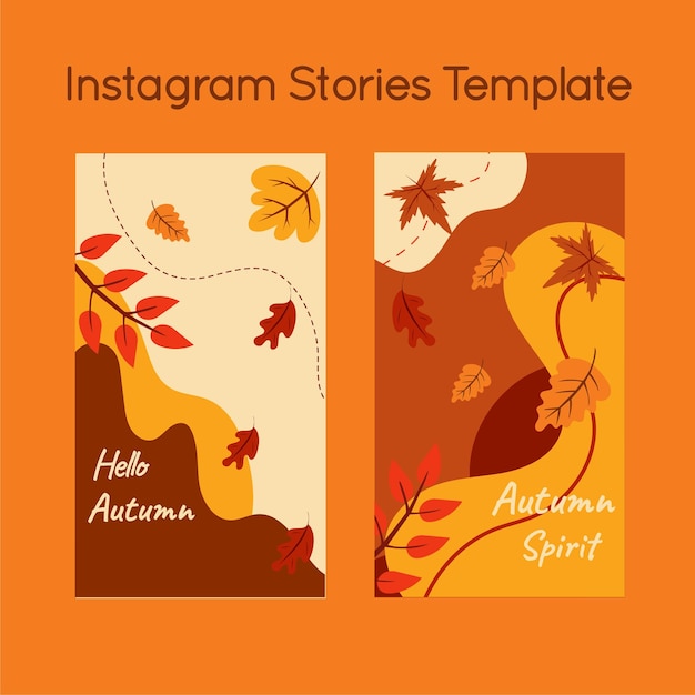 Autumn Instagram Stories Template