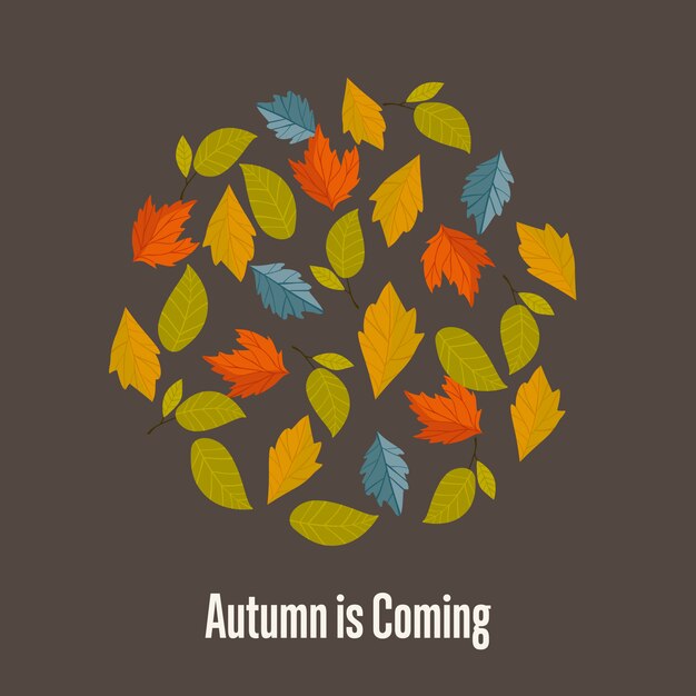 Autumn is coming background