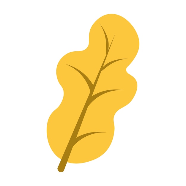 Vector autumn leaf