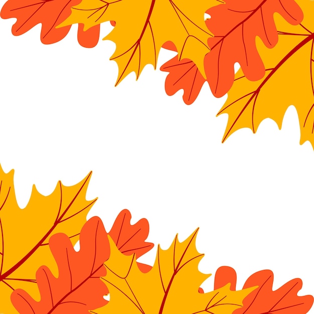 Autumn Leaves Border