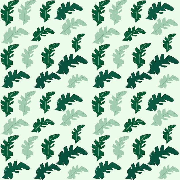 Autumn Leaves at Midnight Pattern