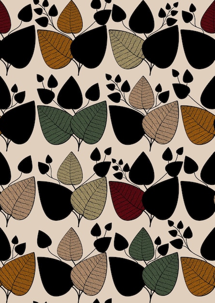 autumn leaves pattern 5