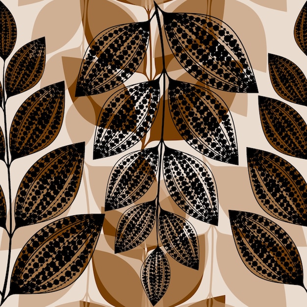 Autumn leaves pattern 6