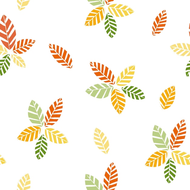 Autumn leaves pattern, seamless pattern with leaves, autumn, fall pattern,Autumn berries pattern