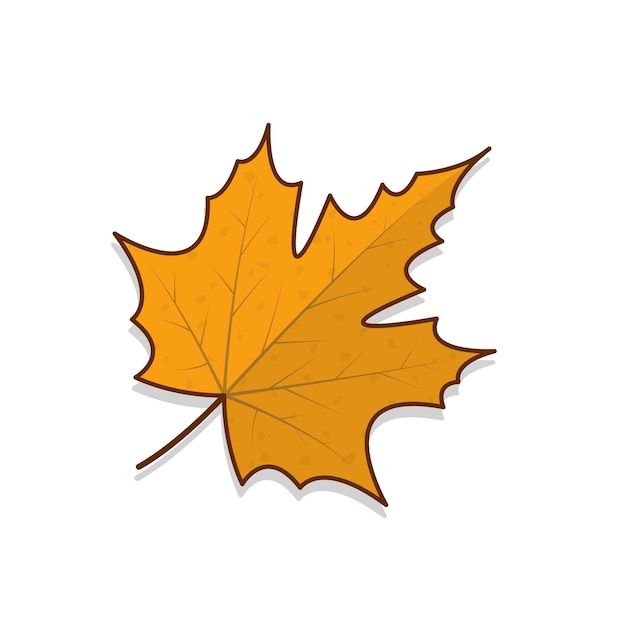 Premium Vector | Autumn leaves vector icon illustration. autumn leaves or  fall foliage flat icon