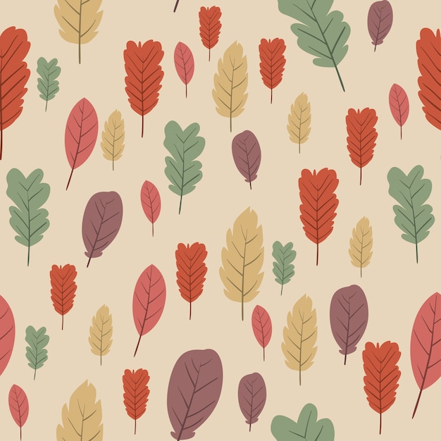 Autumn pattern background