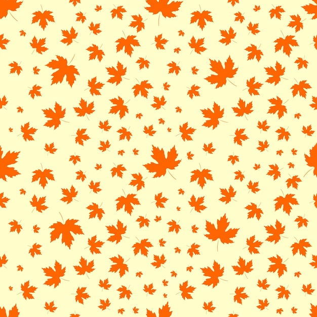 Vector autumn poster maple leaves banner design template vector illustration