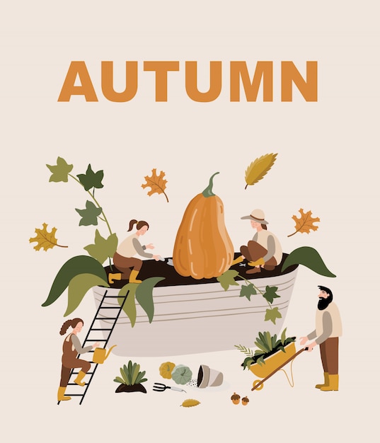 Autumn poster.