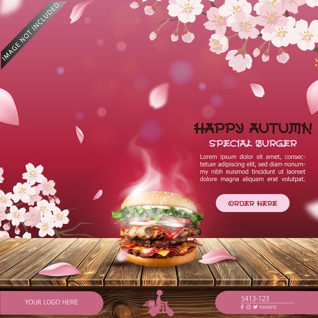 秋の桜 Japan Food Promotion