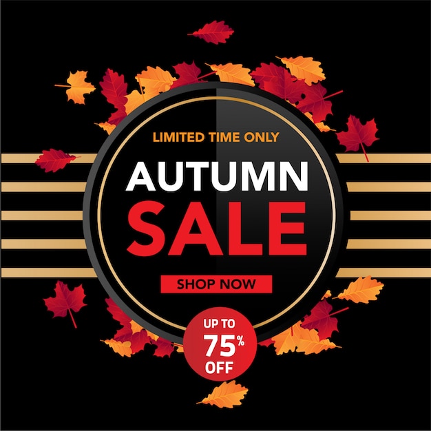 Autumn Sale Background