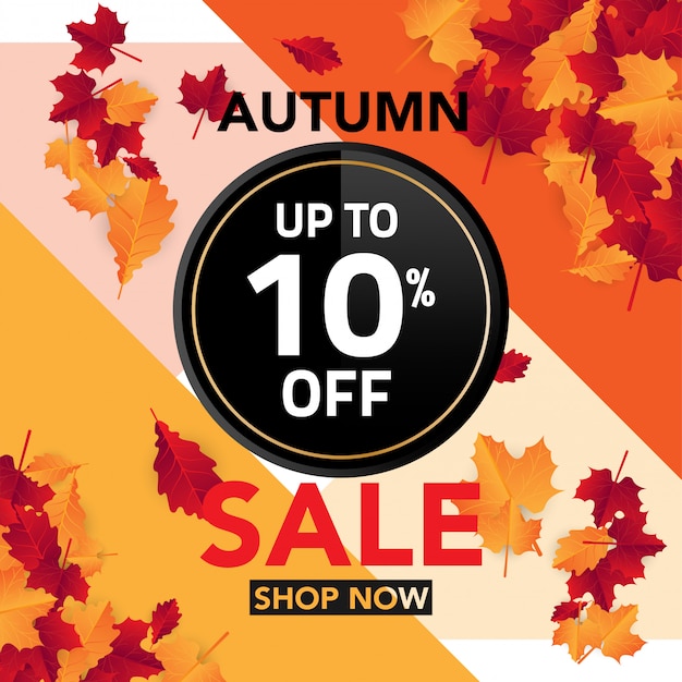 Autumn Sale Background