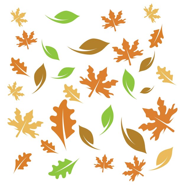 Vector autumn seamless background wallpeper vector