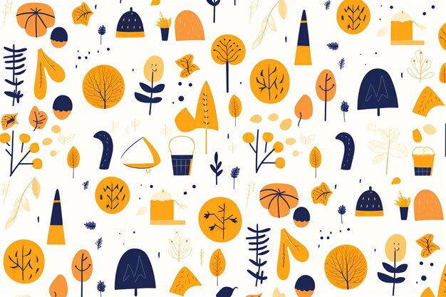가을과 계절의 상징 컬렉션
