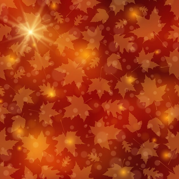 Autumn style elegant vector background