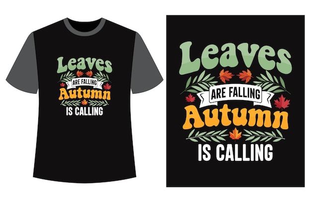 秋のTシャツ デザイン ベクトルイラスト 秋のPumpkin Tシャツ