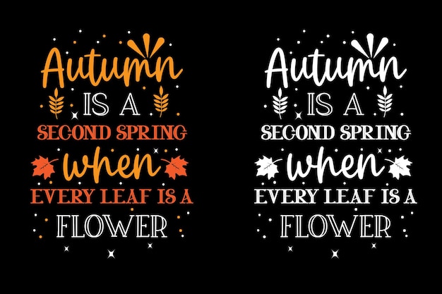 autumn typography quotes design fall typography designthanksgiving typography tshirt design