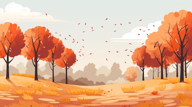 Autumn vector background