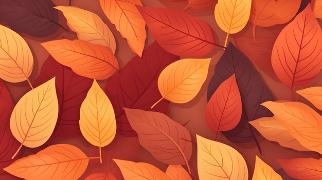 Vector autumn vector background